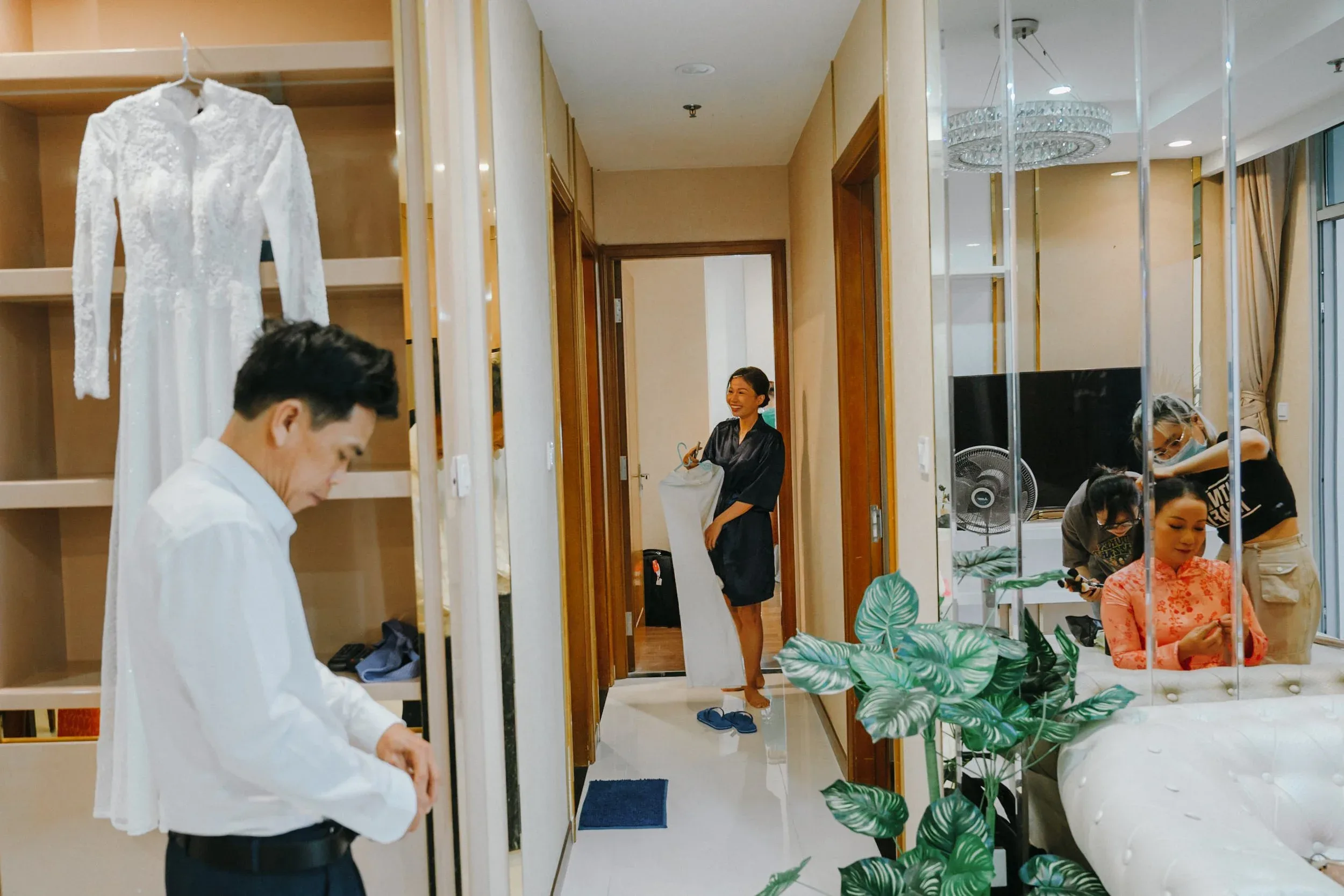 Kim Anh & Tuân, Wedding Day in Sài Gòn — Pham Si Luan Photography (3)