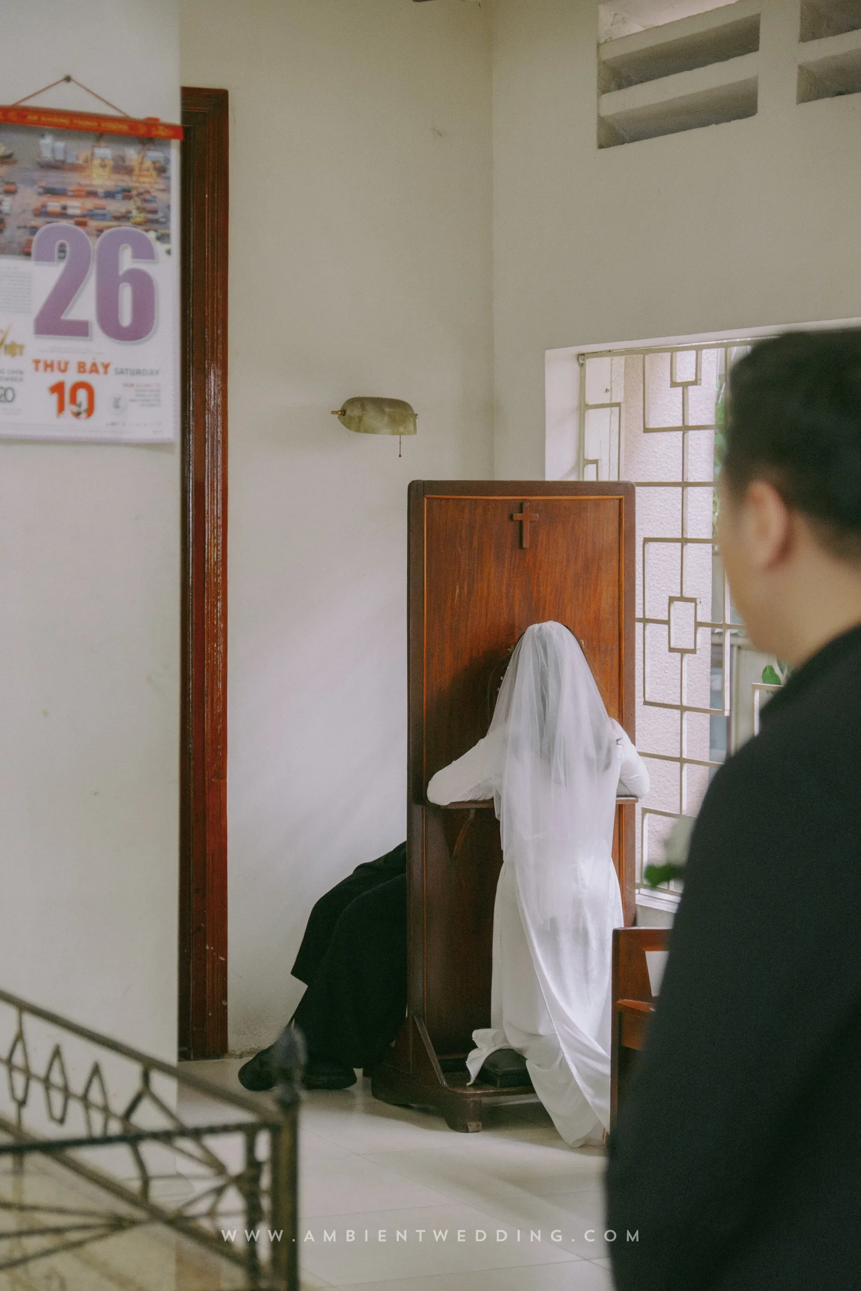 Nhung & Nguyên, Church Wedding Ceremony in Sài Gòn — Pham Si Luan Photography (15)