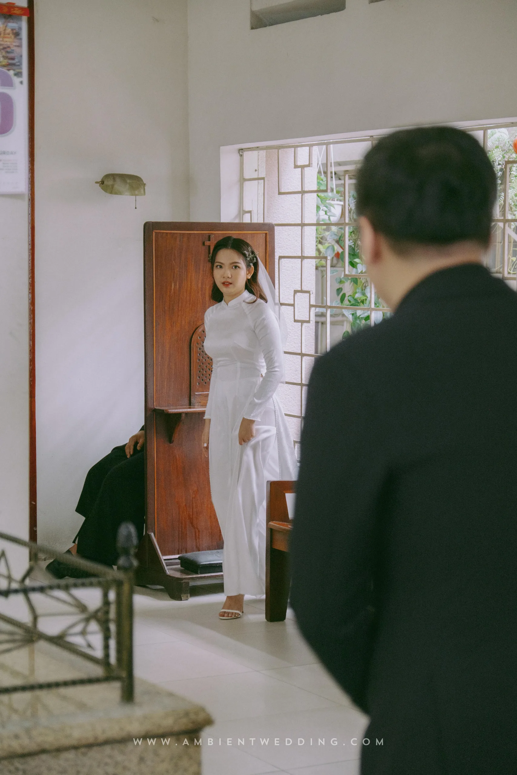 Nhung & Nguyên, Church Wedding Ceremony in Sài Gòn — Pham Si Luan Photography (16)