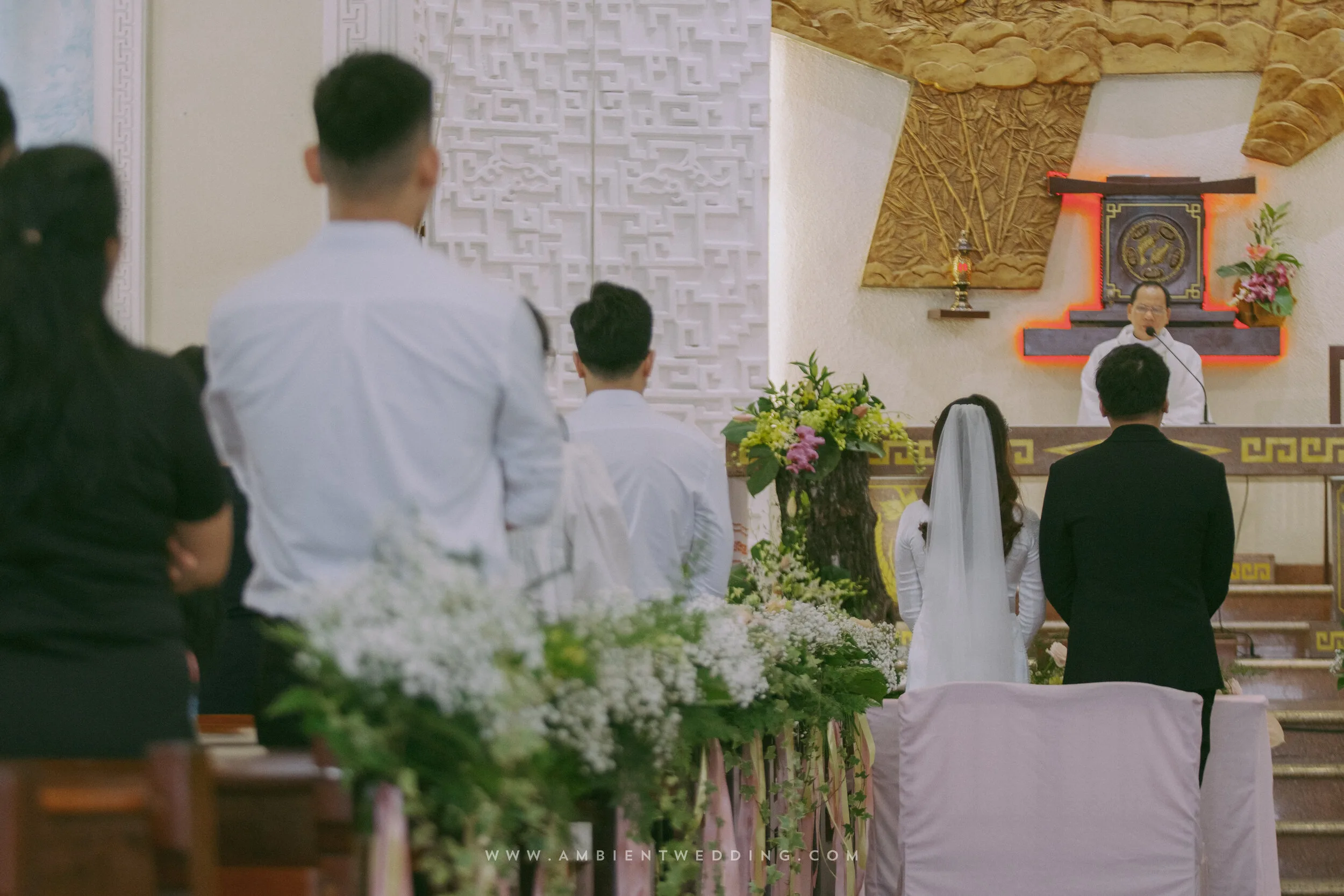 Nhung & Nguyên, Church Wedding Ceremony in Sài Gòn — Pham Si Luan Photography (22)