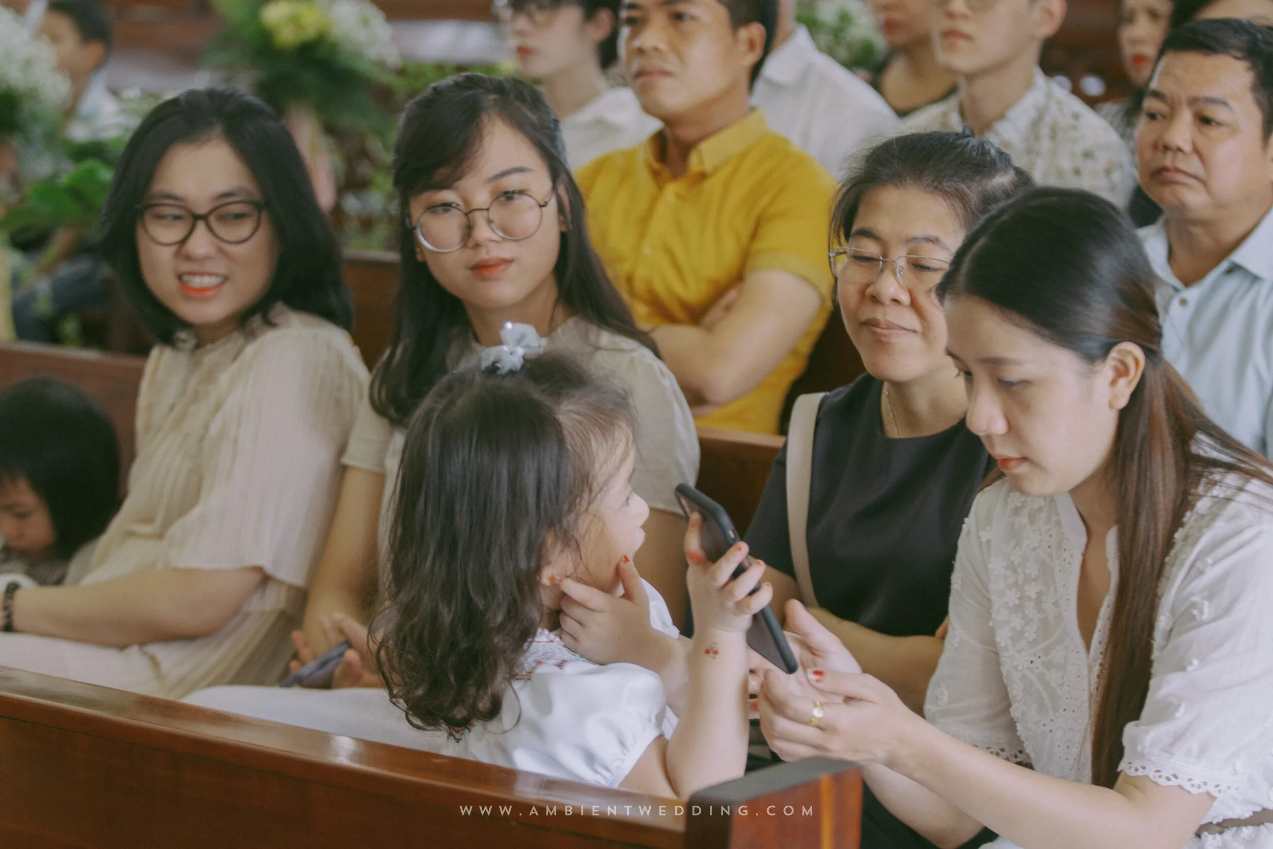 Nhung & Nguyên, Church Wedding Ceremony in Sài Gòn — Pham Si Luan Photography (29)