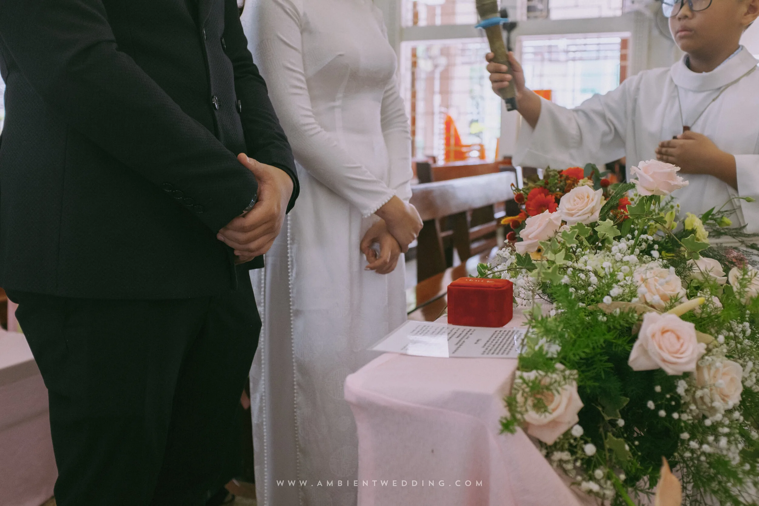 Nhung & Nguyên, Church Wedding Ceremony in Sài Gòn — Pham Si Luan Photography (38)