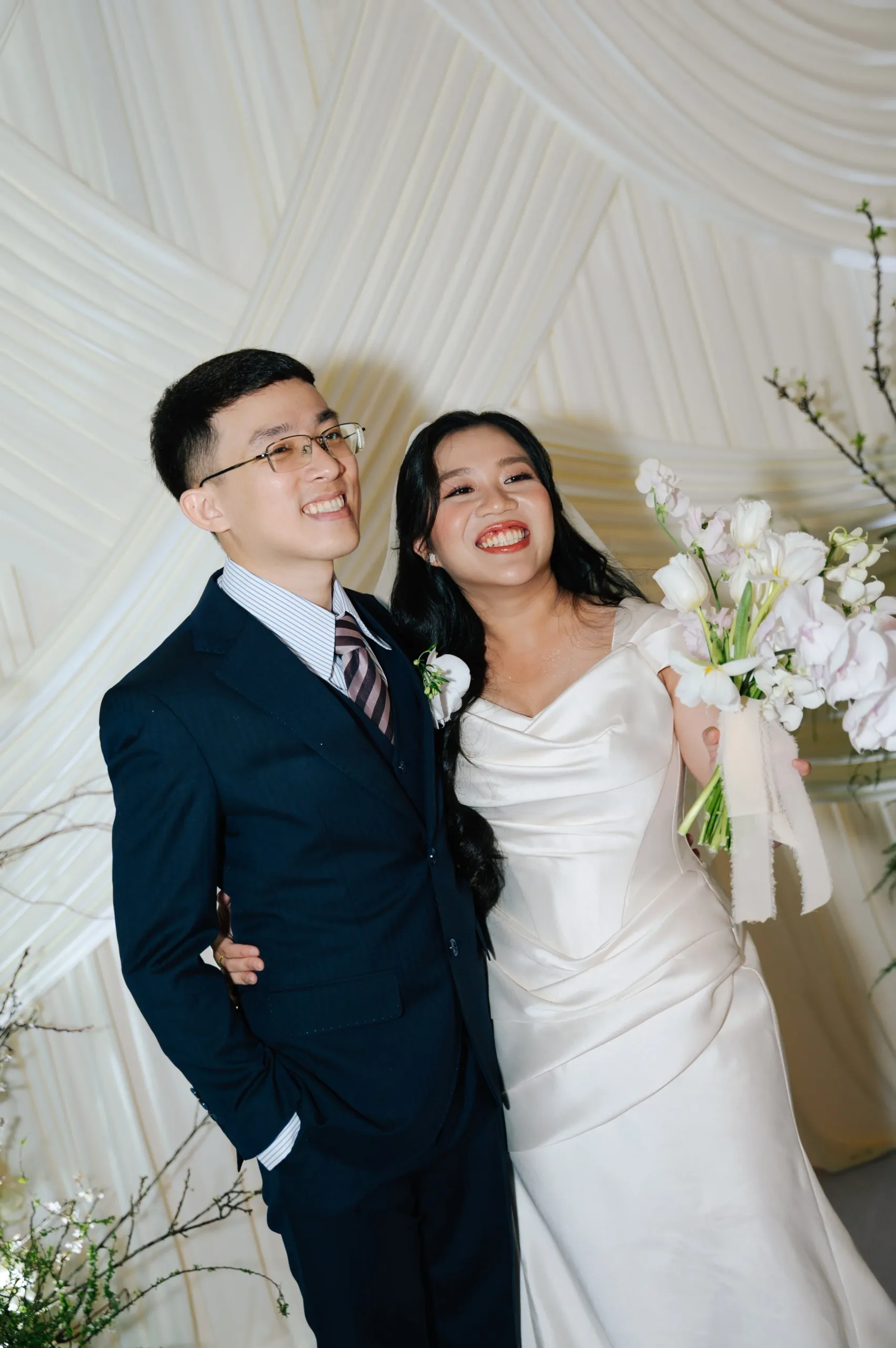 Thư & Toàn, Wedding Reception at White Palace — Pham Si Luan Photography (94)